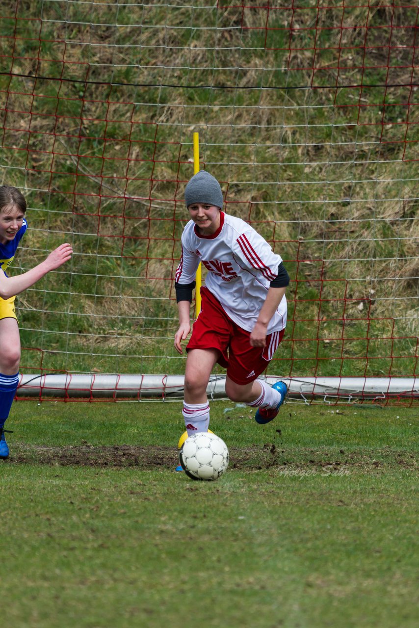 Bild 396 - B-Juniorinnen Tus Tensfeld - TSV Gnutz o.W. : Ergebnis: 1:3